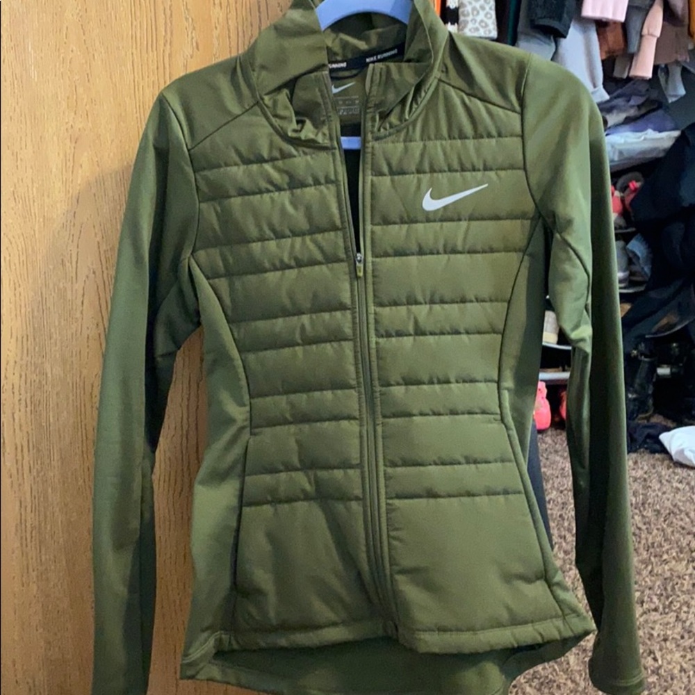 Army green jacket